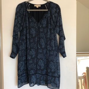 Paisley print dress